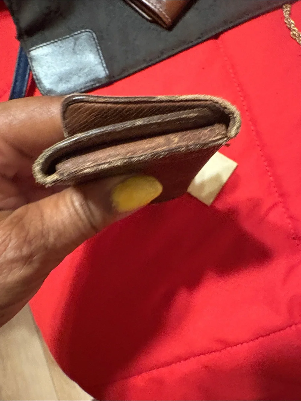 Louis Vuitton Brown Monogram Key Holder